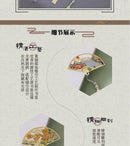 Elegant Chinese Style Metal Folding Fan Bookmark - Intricate Design for Book Lovers